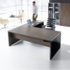 Escritorio gerencial moderno de melamina 415