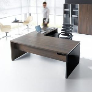 Escritorio gerencial moderno de melamina 415