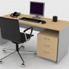 Escritorio ejecutivo secretarial Escritorio lineal móvil