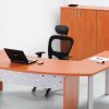 Escritorio gerencial moderno de melamina