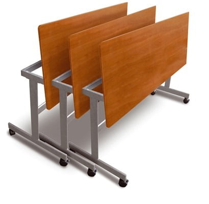 Mesa abatible de melamina