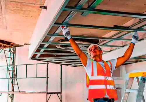 servicio de drywall para oficina