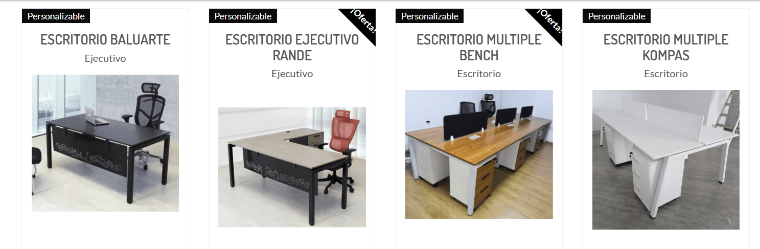 escritorios muebles de oficina Trujillo